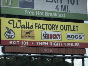 Walls Factory Outlet For Sale