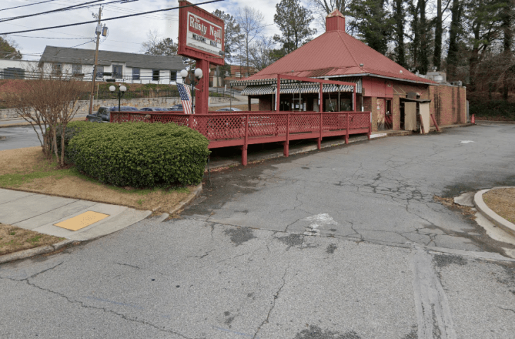 Sandy Springs Freestanding Restaurant & Bar for Sale w/Real Estate – Est. 1974 – Fully Equipped Turnkey for Restaurant, Drive-Thru, Ghost Kitchen, Office, Medical, Professional or Retail