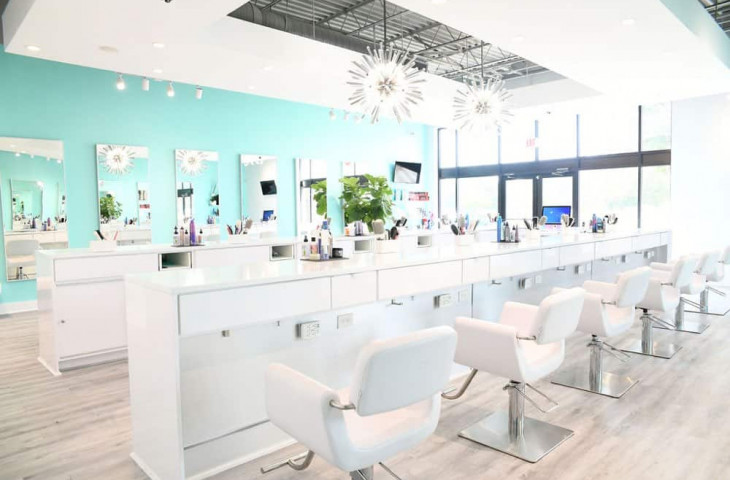 Atlanta GA Upscale Hair Salon for Sale – Hi Traffic Briarcliff Road Nationally Anchored Center – $99,000