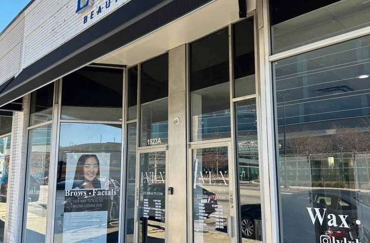 Buckhead Atlanta GA LVL X BEAUTY BAR & Luxury Salon Suites for Sale – Sidewalk Visibility on Peachtree Across from Piedmont Hospital – Keep or Convert – $99,000