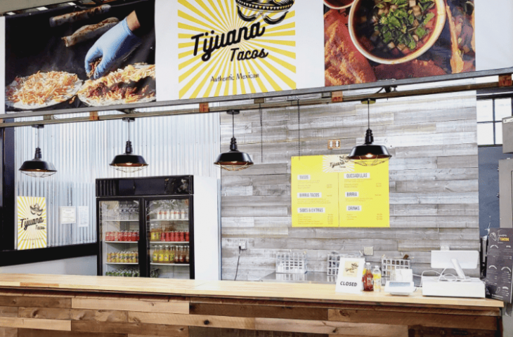 Atlanta GA Food Court Taco Restaurant For Sale – Fully Equipped – Keep or Convert – $99,000