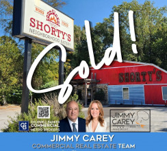 Restaurant brokerage flyer of pizzeria that was sold by the Jimmy Carey Commercial Real Estate Team.