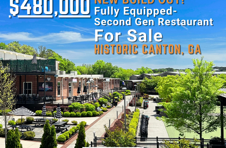 Turnkey Restaurant For Sale Canton GA- Mint Condition Turnkey Restaurant For Sale Canton GA- Mint Condition